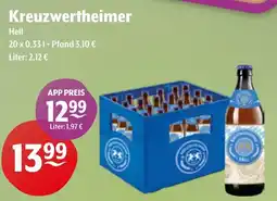 Getränke Hoffmann Kreuzwertheimer Hell Angebot