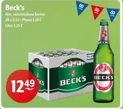 Getränke Hoffmann Beck's Bier Angebot