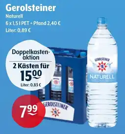 Getränke Hoffmann Gerolsteiner Naturell Angebot