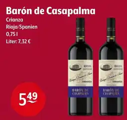 Getränke Hoffmann Barón de Casapalma Crianza Angebot