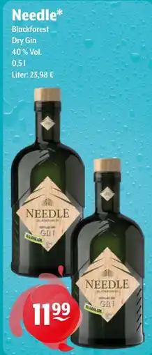 Getränke Hoffmann Needle Blackforest Dry Gin Angebot