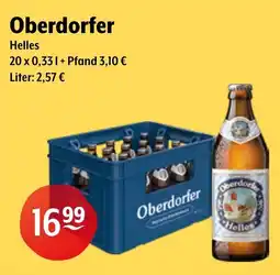 Getränke Hoffmann Oberdorfer Helles Angebot