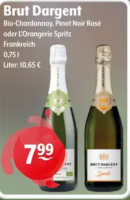 Getränke Hoffmann Brut Dargent Bio-Chardonnay, Pinot Noir Rosé oder L'Orangerie Spritz Angebot