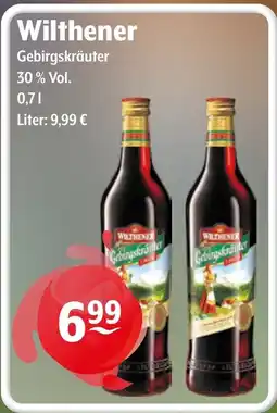 Getränke Hoffmann Wilthener Gebirgskräuter Angebot