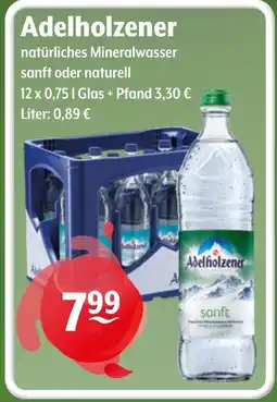 Getränke Hoffmann Adelholzener natürliches Mineralwasser Angebot