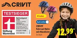 Lidl CRIVIT Fahrrad-Helm mit Rücklicht Angebot