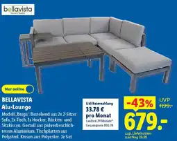 Lidl BELLAVISTA Alu-Lounge Modell,,Braga". Angebot