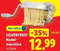 Lidl SILVERCREST Nudel- maschine Angebot