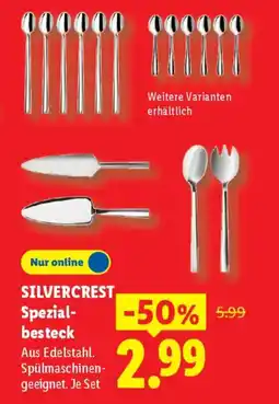 Lidl SILVERCREST Spezial- besteck Angebot