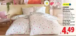 Lidl LIVARNO Mikrofaser-Satin- Bettwäsche Angebot