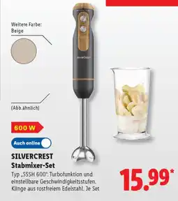 Lidl SILVERCREST Stabmixer-Set Typ „SSSH 600". Angebot
