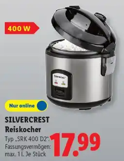 Lidl SILVERCREST Reiskocher Typ „SRK 400 D2". Angebot