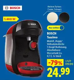 Lidl BOSCH TASSIMO Modell,,Happy". Angebot