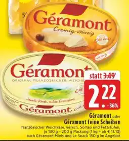 Edeka Géramont oder Géramont feine Scheiben Angebot