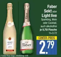 Edeka Faber Sekt oder Light Live Angebot