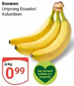 Globus Bananen Angebot