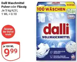 Globus Dalli Waschmittel Pulver oder Flüssig Angebot