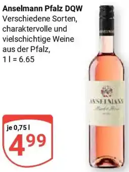 Globus Anselmann Pfalz DQW Angebot