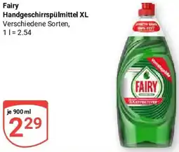 Globus Fairy Handgeschirrspülmittel XL Angebot