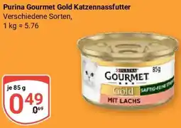 Globus Purina Gourmet Gold Katzennassfutter Angebot