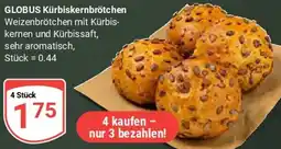 Globus GLOBUS Kürbiskernbrötchen Angebot