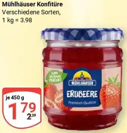Globus Mühlhäuser Konfitüre Angebot