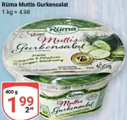 Globus Rüma Muttis Gurkensalat Angebot