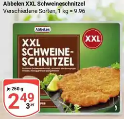 Globus Abbelen XXL Schweineschnitzel Angebot