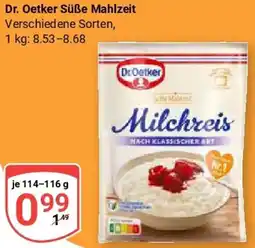 Globus Dr. Oetker Süße Mahlzeit Angebot