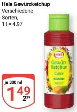 Globus Hela Gewürzketchup Angebot