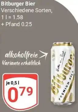 Globus Bitburger Bier Angebot