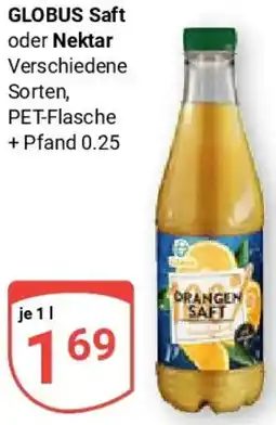 Globus GLOBUS Saft oder Nektar Angebot
