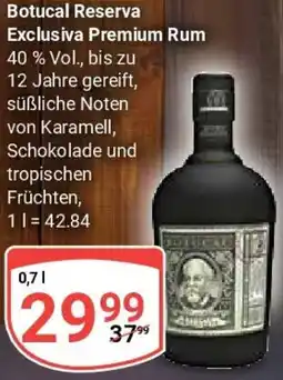 Globus Botucal Reserva Exclusiva Premium Rum Angebot