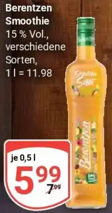 Globus Berentzen Smoothie Angebot