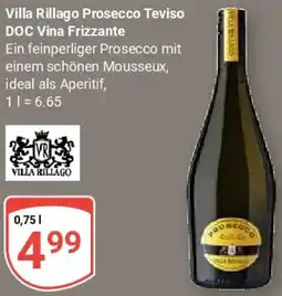 Globus Villa Rillago Prosecco Teviso DOC Vina Frizzante Angebot
