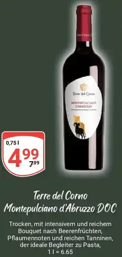 Globus Terre del Corno Montepulciano d'Abruzzo DOC Angebot