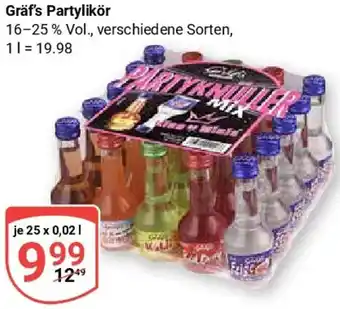 Globus Gräf's Partylikör Angebot