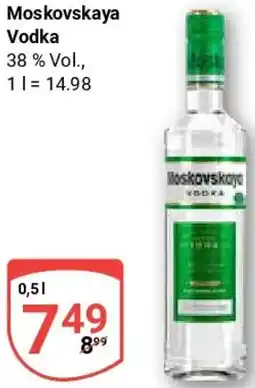 Globus Moskovskaya Vodka Angebot