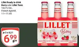 Globus Lillet Ready to drink Berry oder Lillet Tonic Angebot