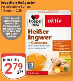 Globus Doppelherz Heißgetränk Angebot