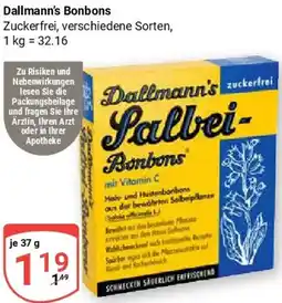 Globus Dallmann's Bonbons Angebot