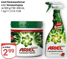 Globus Ariel Fleckenentferner oder Vorwaschspray Angebot