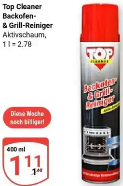 Globus Top Cleaner Backofen- & Grill-Reiniger Angebot