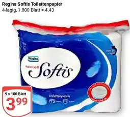 Globus Regina Softis Toilettenpapier Angebot