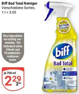 Globus Biff Bad Total Reiniger Angebot