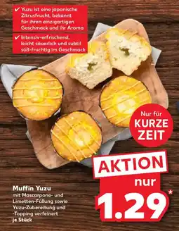 Kaufland Muffin Yuzu Angebot