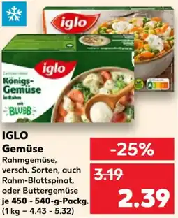 Kaufland IGLO Gemüse Angebot