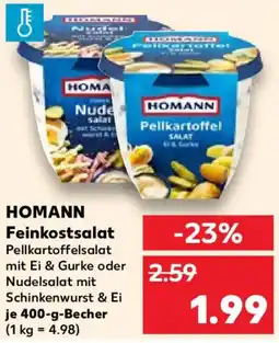 Kaufland HOMANN Feinkostsalat Angebot