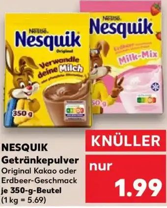 Kaufland NESQUIK Getränkepulver Angebot