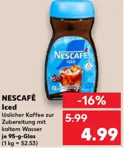 Kaufland NESCAFÉ Iced Angebot